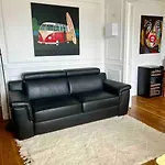 Appartement De Charme, Terrasse Et Vue Tour Eiffel